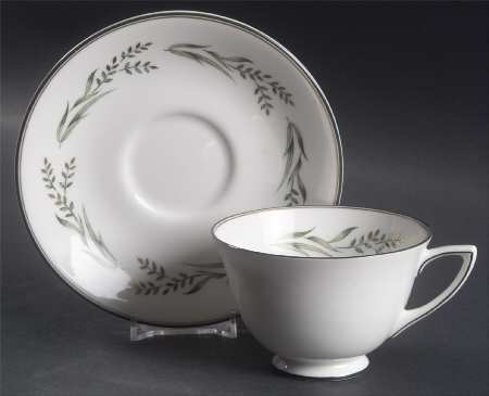 Spring Zephyr Footed Cup & Saucer Set