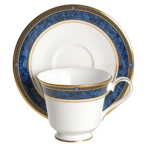 Footed Cup & Saucer Set