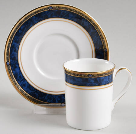 Stanwyck Flat Demitasse Cup & Saucer Set