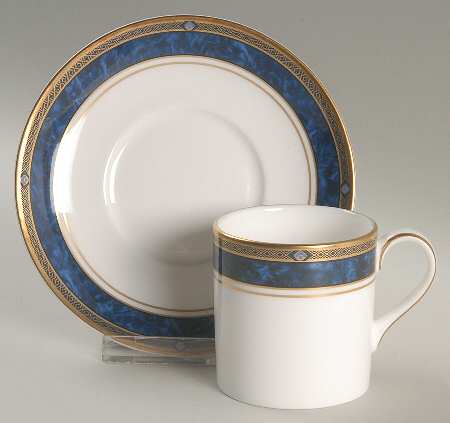 Stanwyck Flat Demitasse Cup & Saucer Set
