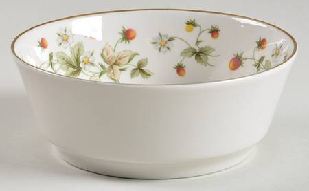 Strawberry Cream Fruit/Dessert (Sauce) Bowl