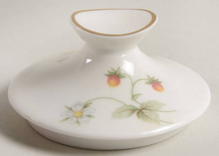 Strawberry Cream Rim Soup Bowl