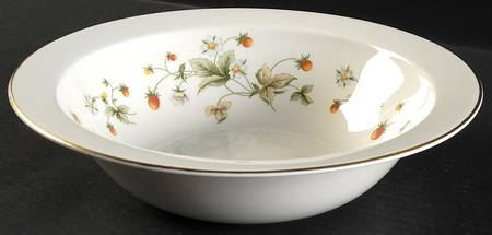 Strawberry Cream Round Vegetable No Lid