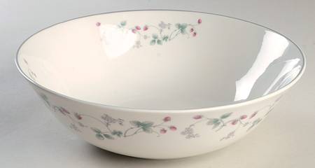 Strawberry Fayre Pink 10" Large Salad Serving Bowl