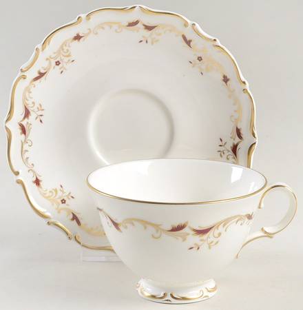 Strasbourg Footed Cup & Saucer Set