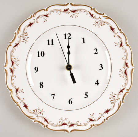 Strasbourg 1-2" depth  Clock Plate HC