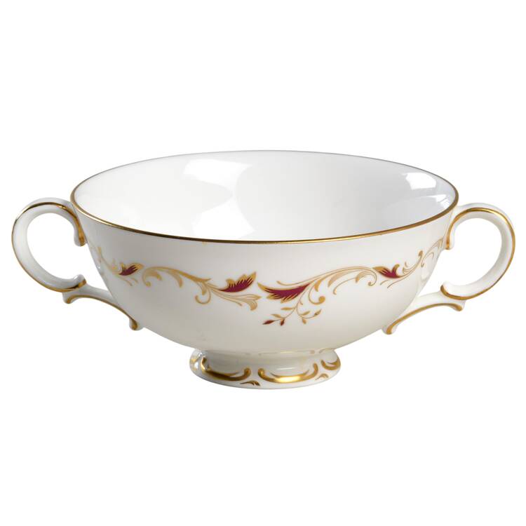 Strasbourg Footed Cream Soup Bowl