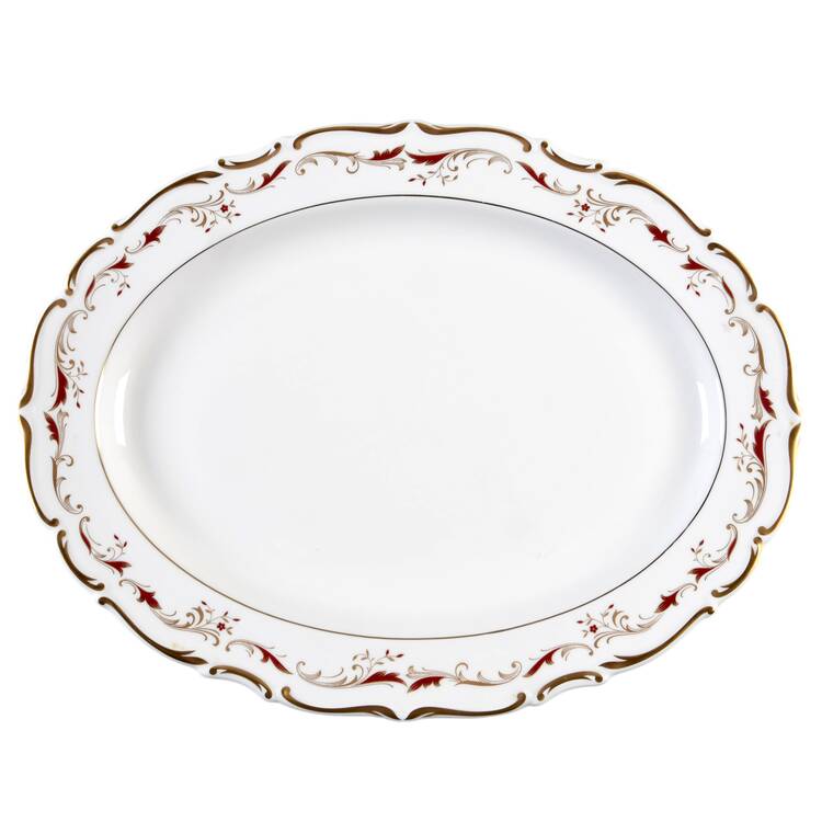 Strasbourg 16" Oval Serving Platter by Royal Doulton