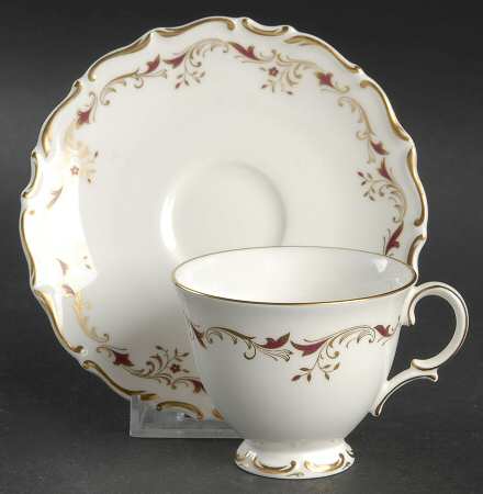 Strasbourg Footed Demitasse Cup & Saucer Set