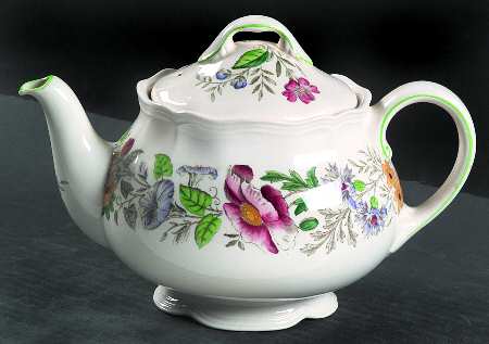 Stratford (Floral) Teapot & Lid
