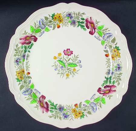 Stratford (Floral) 14" Chop Plate (Round Platter)