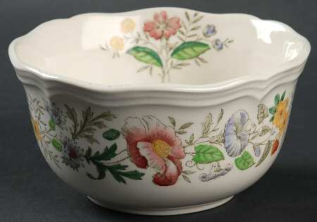 Stratford (Floral) Open Sugar Bowl