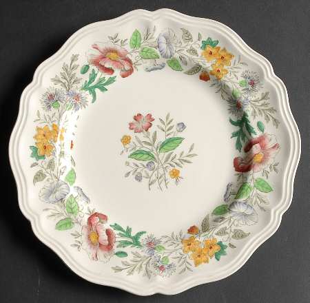 Stratford (Floral) Salad Plate