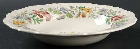 Stratford (Floral) Rim Soup Bowl
