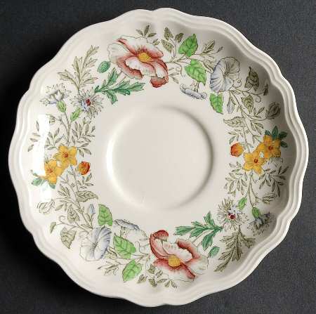 Stratford (Floral) Saucer for Cream Soup Bowl