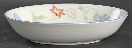 Summer Carnival 9" Oval Vegetable Bowl