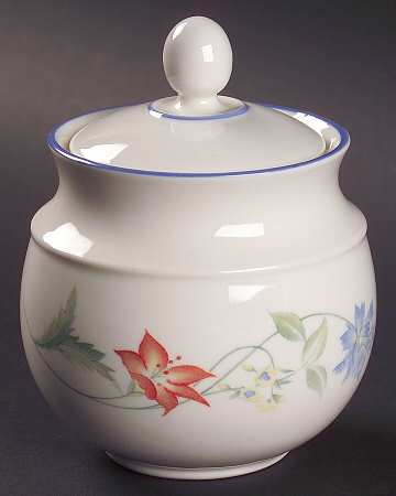 Summer Carnival Sugar Bowl & Lid