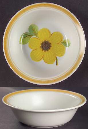 Summer Days Rim Fruit/Dessert (Sauce) Bowl