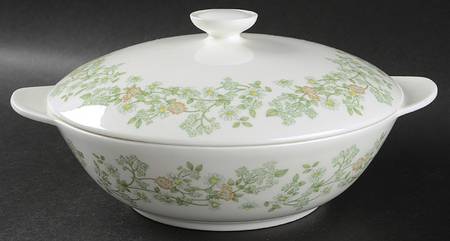Summer Mist Round Covered Vegetable
