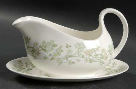 Summer Mist Gravy Boat & Underplate