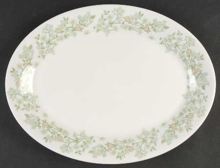 Summer Mist 13" Oval Serving Platter