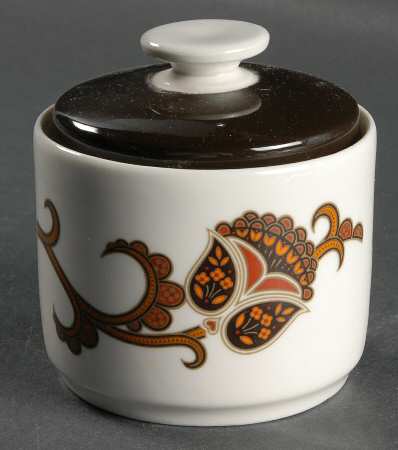 Sumatra Sugar Bowl & Lid
