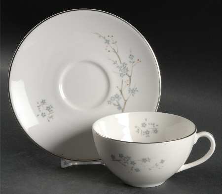 Summer Song Flat Cup & Saucer Set