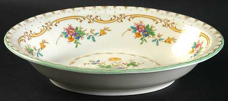 The Sutton 10" Oval Vegetable Bowl