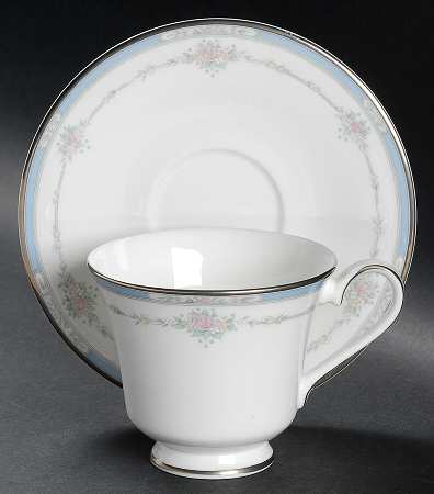 Suzanne Footed Cup & Saucer Set