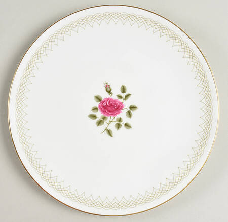 Sweetheart Rose Salad Plate