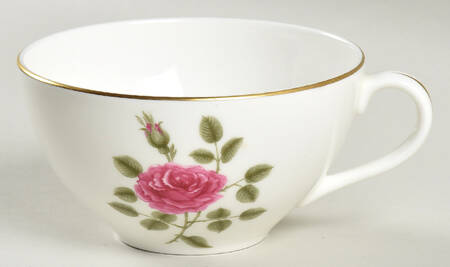Sweetheart Rose Flat Cup