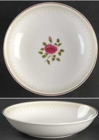 Sweetheart Rose Coupe Soup Bowl