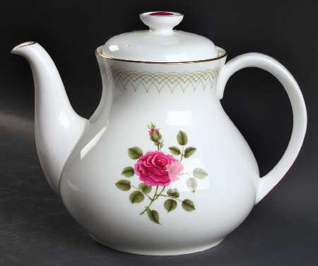 Sweetheart Rose Teapot & Lid