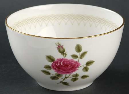 Sweetheart Rose Open Sugar Bowl