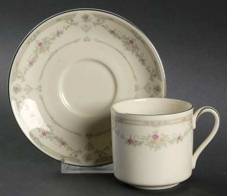 Tamara Flat Demitasse Cup & Saucer Set