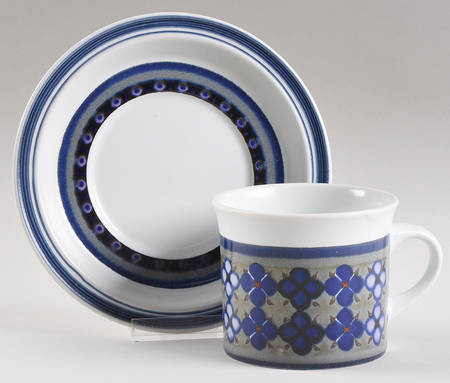 Tangier Flat Cup & Saucer Set
