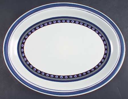 Tangier 16" Oval Serving Platter by Royal Doulton
