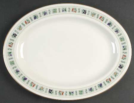 Tapestry 13" Oval Serving Platter by Royal Doulton