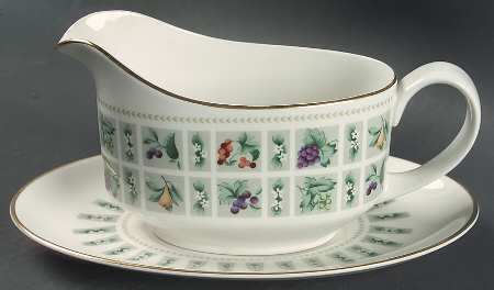 Tapestry Gravy Boat & Underplate