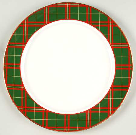 Tartan 11" Chop Plate (Round Platter)
