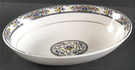 Tavistock 9" Oval Vegetable Bowl