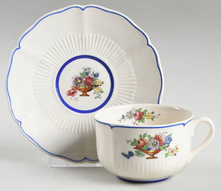 Tazza Flat Cup & Saucer Set
