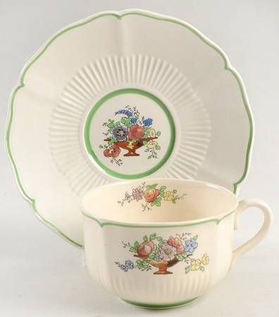 Tazza Flat Cup & Saucer Set