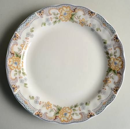 Temple Garden Luncheon Plate