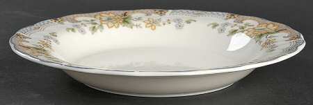 Temple Garden Rim Soup Bowl