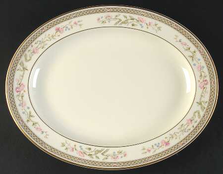 Terrace Hill 13" Oval Serving Platter