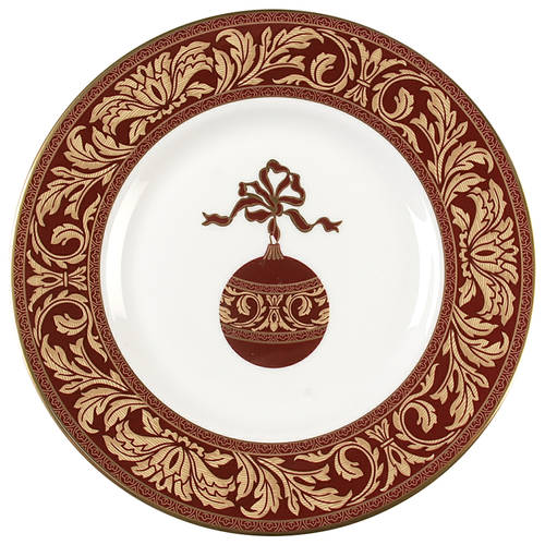 Tennyson Holiday Salad Plate