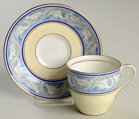 The Tewkesbury Flat Demitasse Cup & Saucer Set