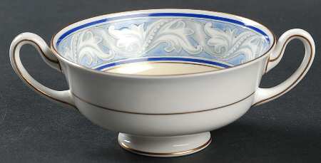 The Tewkesbury Footed Cream Soup Bowl