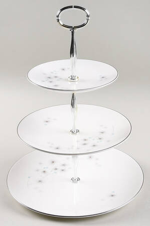 Thistledown 13 7/8"-14 1/4" 3-Tiered Serving Tray(DP,SP,BB) HC